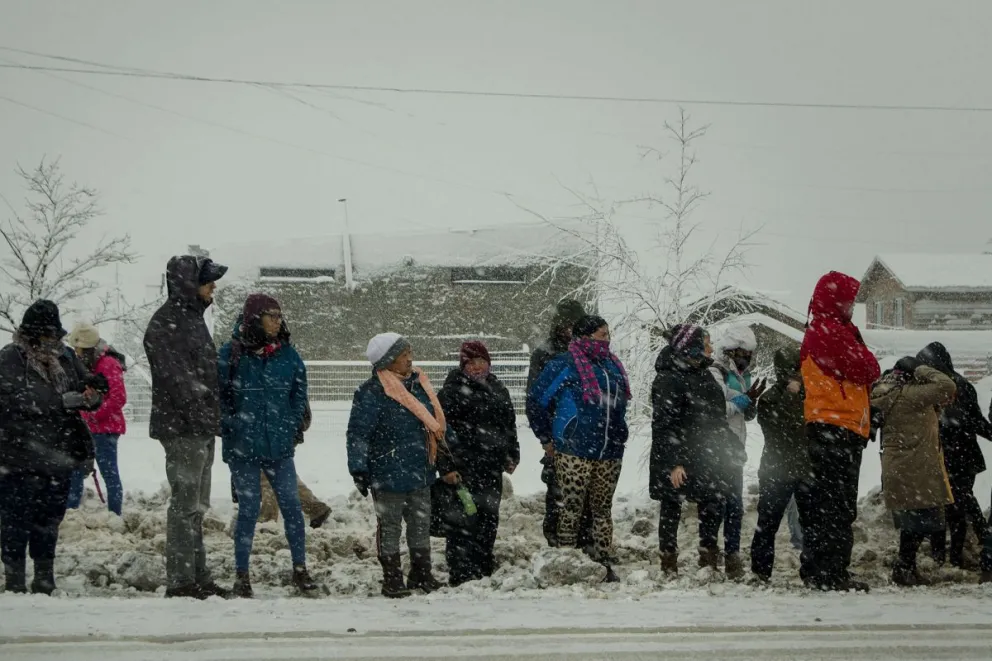 Las imágenes del invierno barilochense