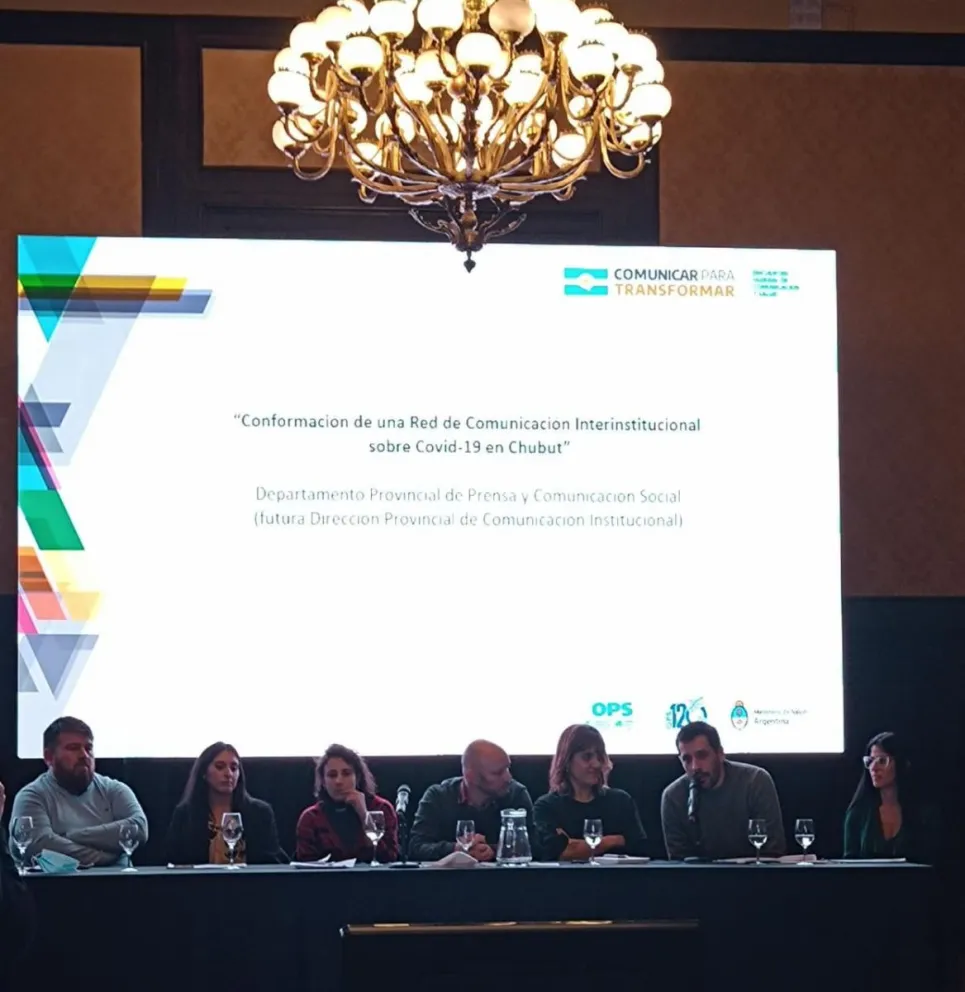 Chubut participó del “Encuentro Federal de Comunicación y Salud”