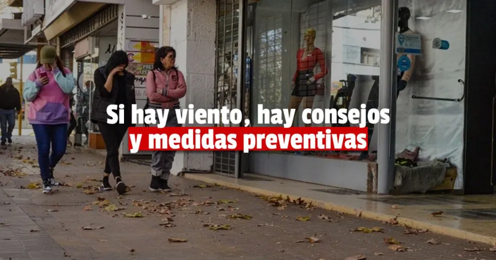Hay clases: mirá estas recomendaciones para cuidar la salud en días de viento Zonda