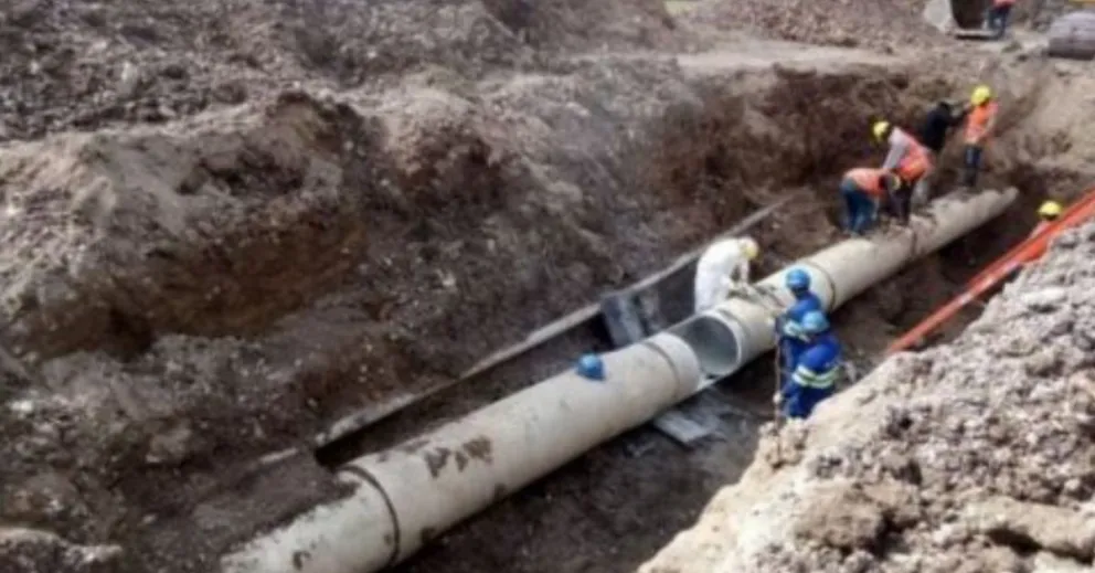 La empresa Aguas del Norte anunció cortes de servicio