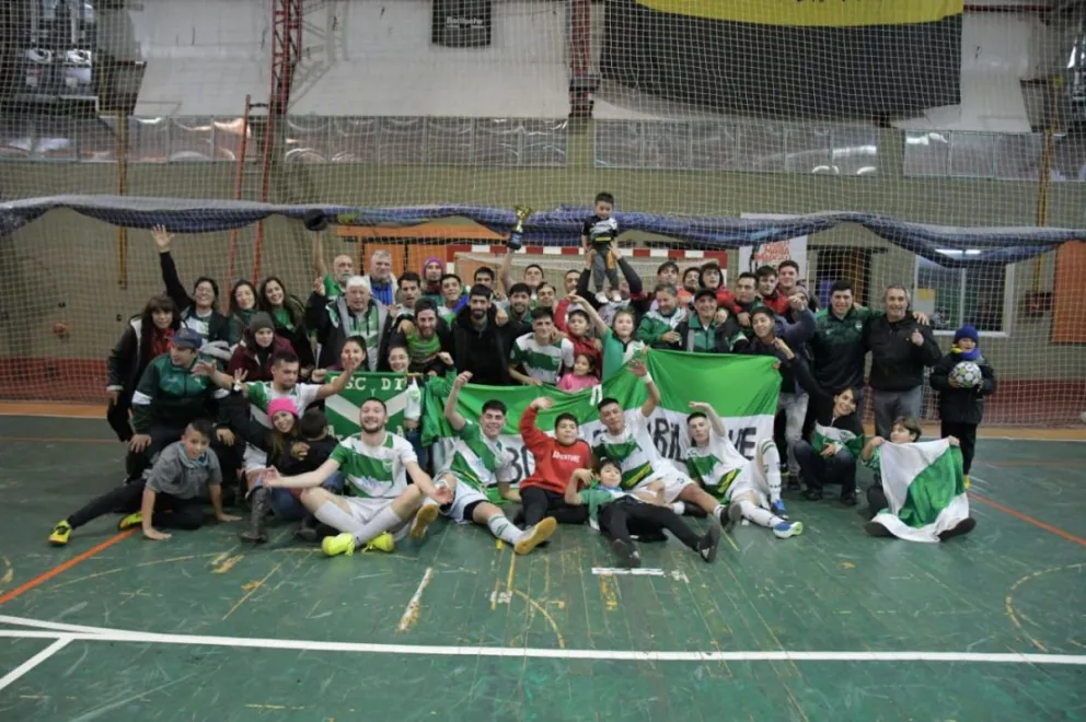Alborada en varones y Luna Park, los ganadores de la instancia local