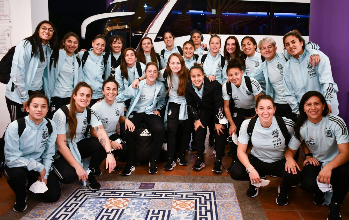 Miriam Mayorga y la selección nacional ya están en Colombia
