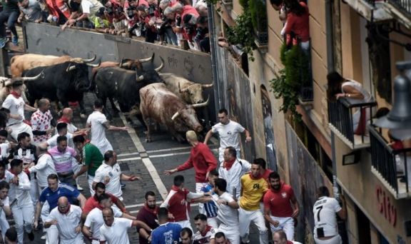 Después de dos años de pandemia, volvió la fiesta de San Fermín en Pamplona