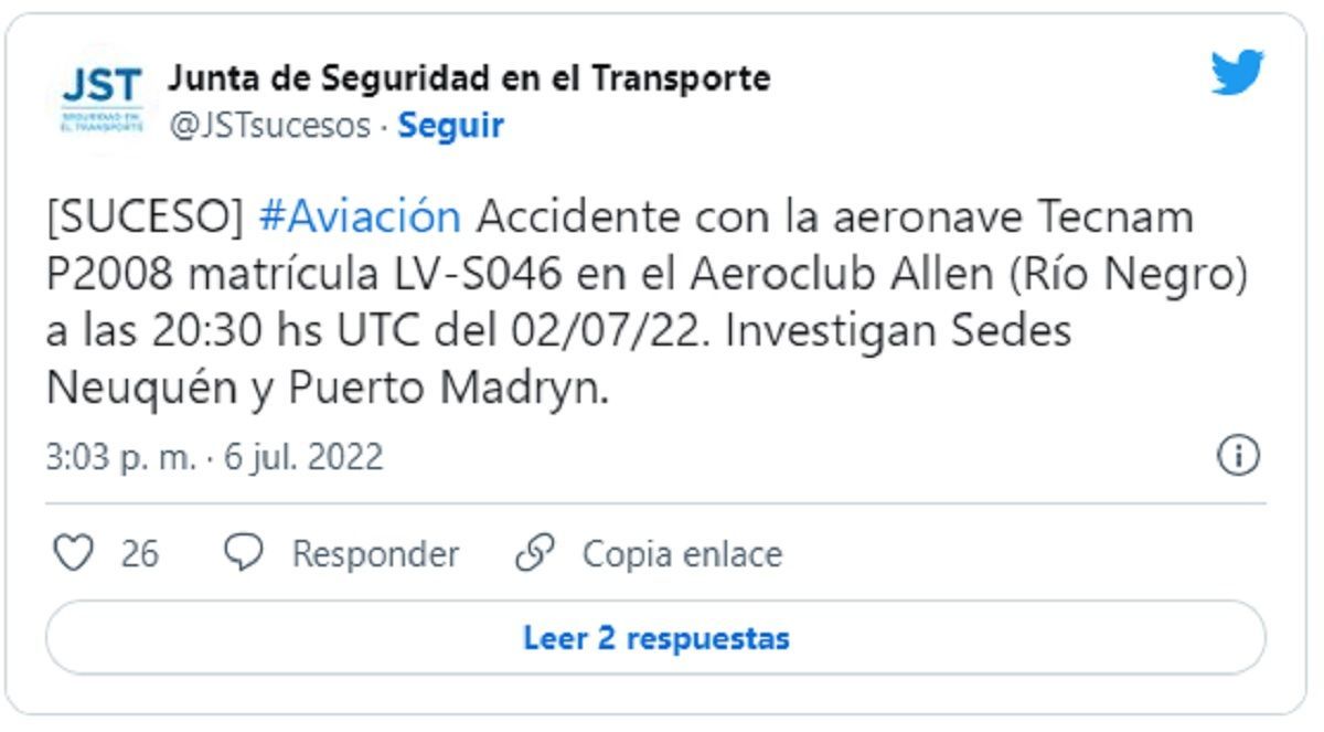 Junta Seguridad en el Transporte