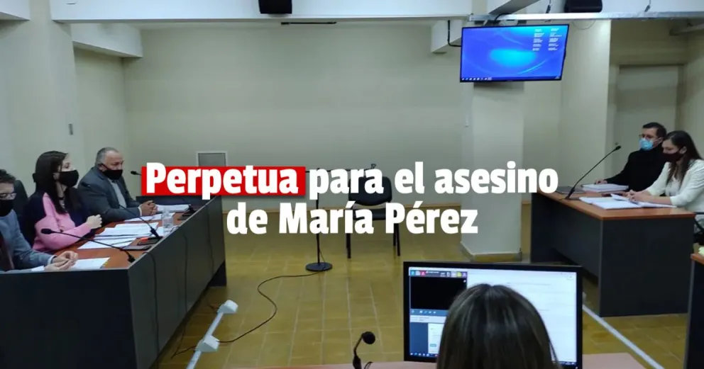Crimen de María Pérez: prisión perpetua para el asesino