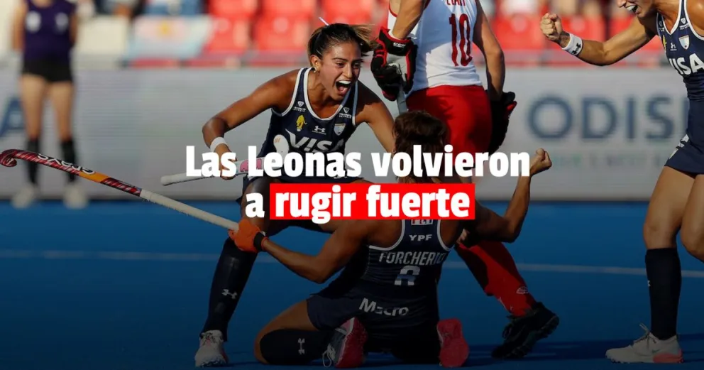 Mundial de Hockey: las Leonas vencieron por goleada a Canadá y se metieron en los cuartos de final