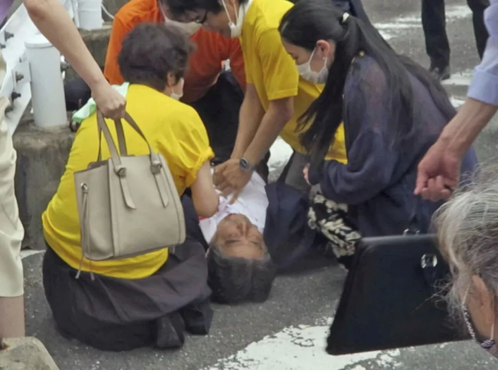 VIDEO: así mataron al ex primer ministro de Japón Shinzo Abe de un disparo