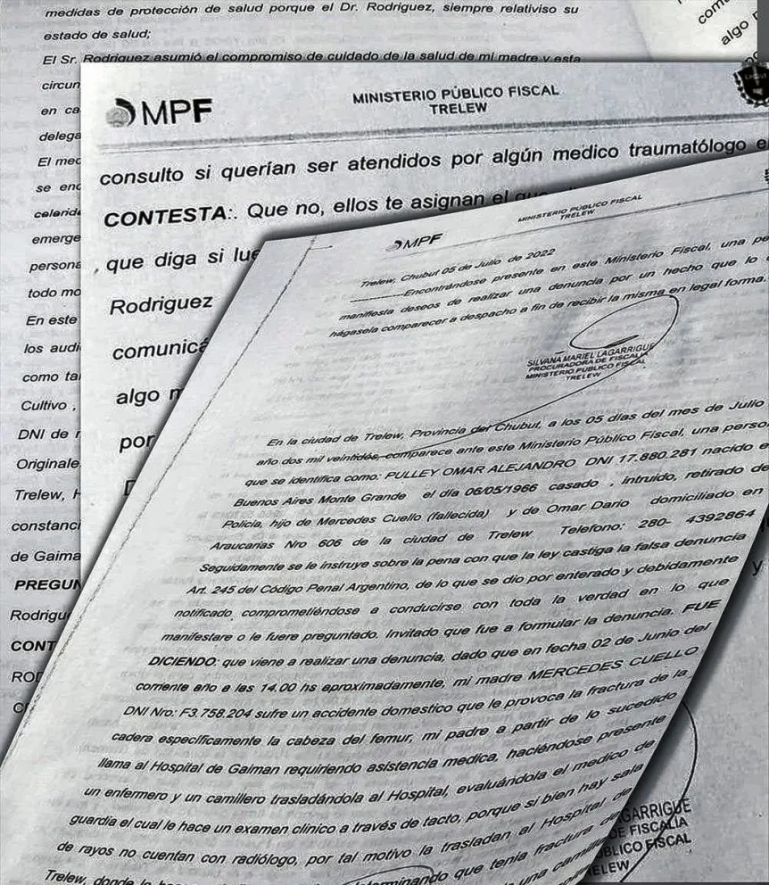 Denunciaron penalmente a un médico acusándolo de haber abandonado a su suerte a una anciana que murió