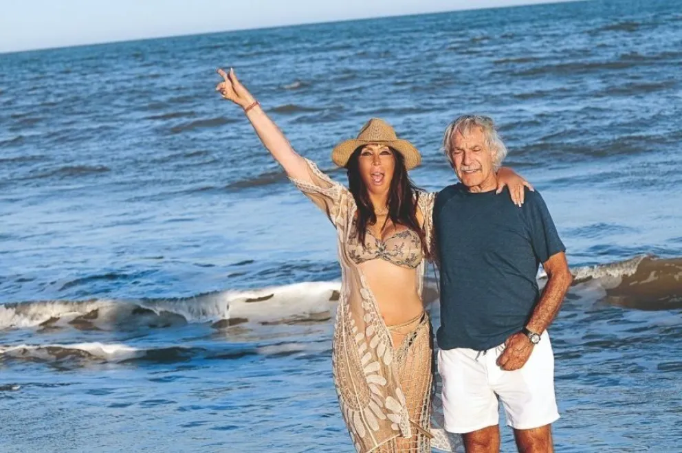 A puro amor: Moria Casán y Pato Galmarini de luna de miel en Europa