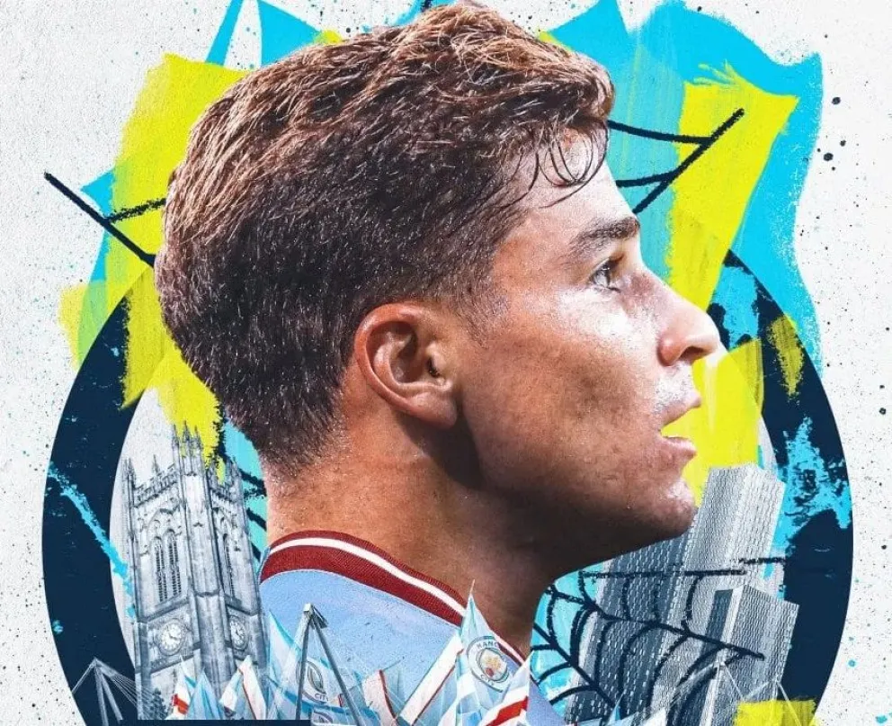 El emotivo video para la presentación oficial de Julián Álvarez en Manchester City