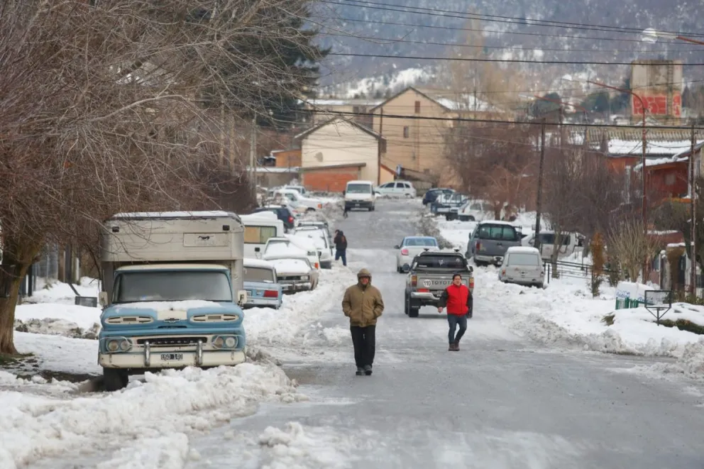 ¡Cuidado con el hielo en las veredas!