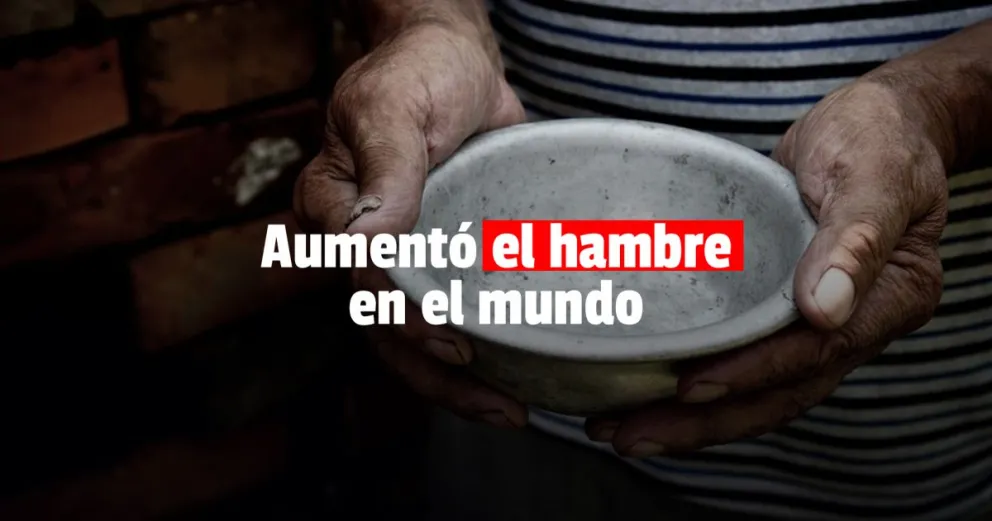 ONU: unas 828 millones de personas sufren de hambre 