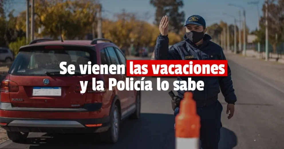 La policía dio a conocer cómo será el operativo para el receso invernal