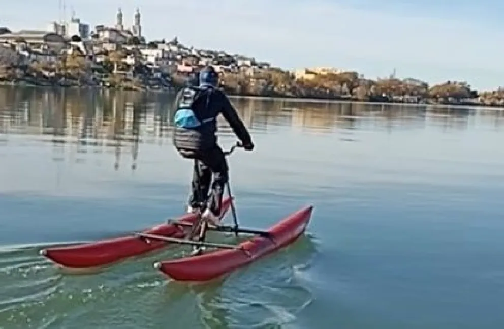 Una nueva modalidad deportiva que sorprende a los vecinos de la Comarca 