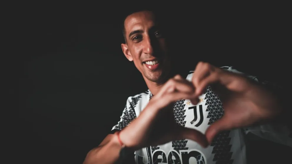 Nuevo desafío: Fideo Di María fue presentado como refuerzo de Juventus